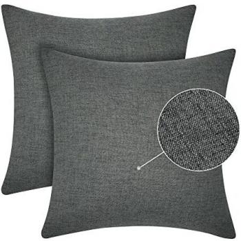 Deconovo Square Pillowcases Home Decoration Throw Pillow Covers