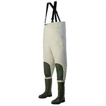 Vadeador Deportivo en PVC con Soporte para Rodillas y Cuello Alto, Talla 48