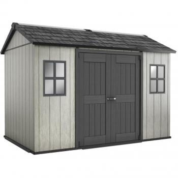 Keter Oakland Grey Outdoor Apex Garden Shed