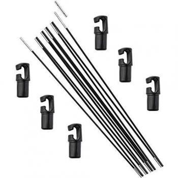 BouncePro 10ft Fiberglass Rods & Shock Cord Tent Repair Pack