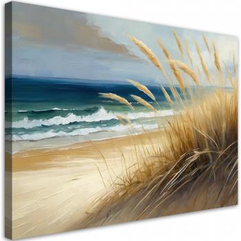 Impression Art Plage Verte 60x40