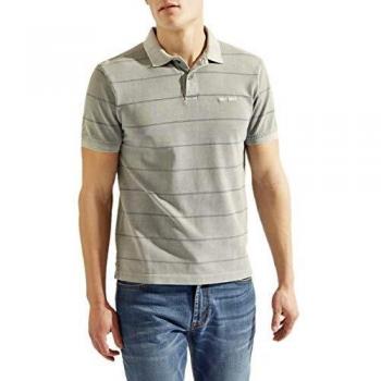Polo Homme Hackett HKT Faded STR, Bleu (Dusty Blue 515)