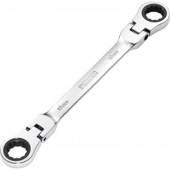 Draper Hi-Torq Flexible Double Ratchet Ring Spanner 18mm x 19mm