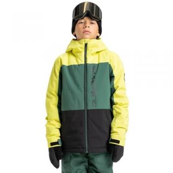 Quiksilver Side Hit Block Jacket – True Black, 16 Years Male