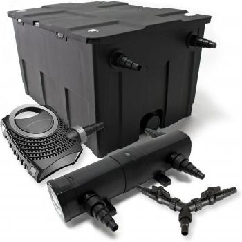 Kit filtration bassin 60 000 litres, stérilisateur 36 W, pompe 70 W – Helloshop26