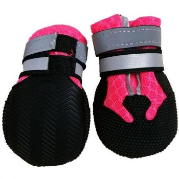 Reflective Rubber Dog Boots