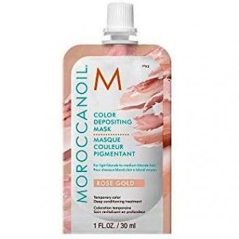 Moroccanoil Color Depositing Sanfte nährende Maske ohne permanente Farbpigmente Rose Gold 30 ml