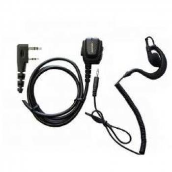 Oreillette ergonomique Kenwood 2 pins avec support
