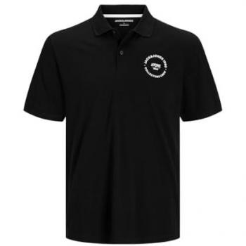 Jack & Jones Poloshirt Simon – Schwarzes Polo, Regular Fit – SKU 12269299