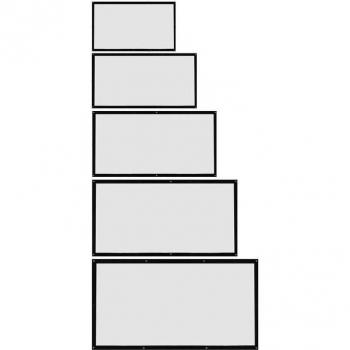 3D HD Montierte Leinwand für LED Projektor im Heimkino