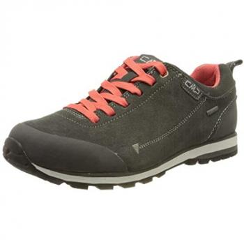 CMP Women's Elettra Low Waterproof Hiking Shoes Titanio / Begonia UK 5.5