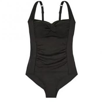 Élégance Sculpt Black One Piece