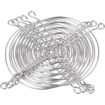 5 Stück 90x90mm Metall Lüftergitter mit Drahtschutz