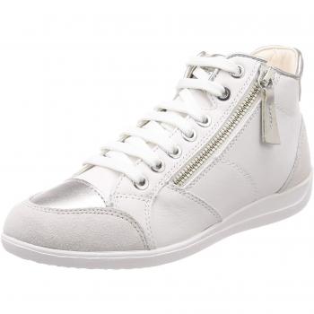 Geox D Myria C648, Scarpe da Ginnastica per Donna, Bianco, 35 EU