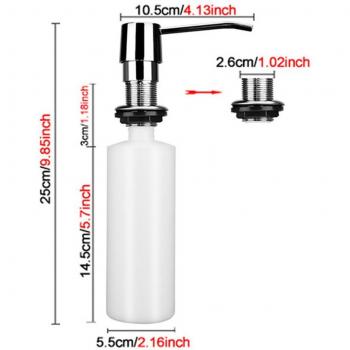 300ml Detergent Pump Bottle for Hand Wash