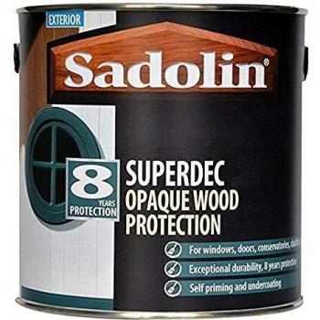 Sadolin Superdec Gloss Opaque Wood Protection Black