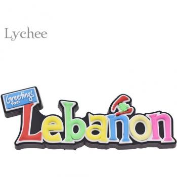 Letras de Goma para Refrigerador Lychee
