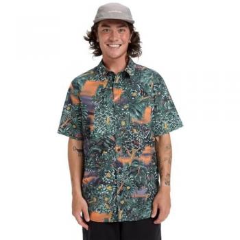 Quiksilver Apero Classic Herren-Short Sleeve Shirt – Schwarzer Farbton