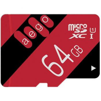 AEGO Carte mémoire Micro SD 64 UHS-1