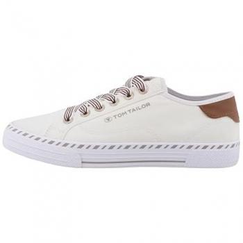 Sapatilhas Femininas Brancas Tom Tailor