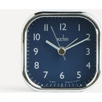 Reloj despertador Acctim cuadrado modelo Zac