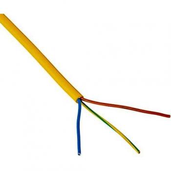 PCE PVC Baustellenkabel, K35 3G1.5, 25 m, Gelb