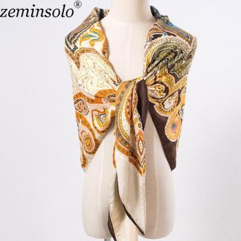 Estola de lujo estampada