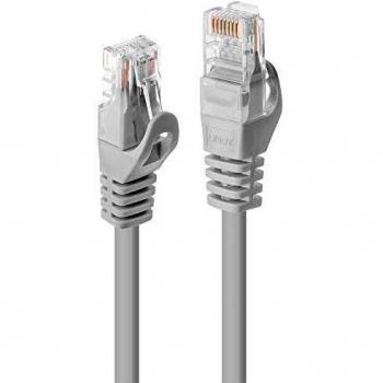 Lindy 30m Category 5e Unshielded Twisted Pair Network Cable, Grey