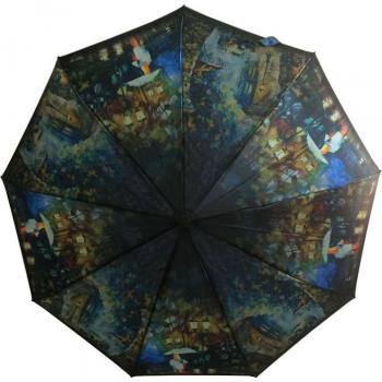 Stilvoller 23-Zoll-Regenschirm für Frauen