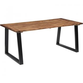 Table en bois d'acacia