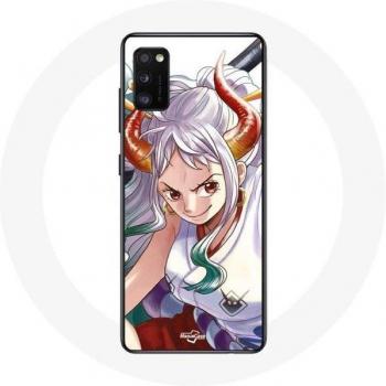 Samsung Galaxy A41 Cover Yamato One Piece Anime Grafik
