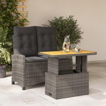Relaxation Duo Garden Dining Set with Cushions
