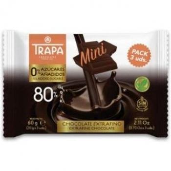 Trapa 80% Escuro Zero Açúcar 60g