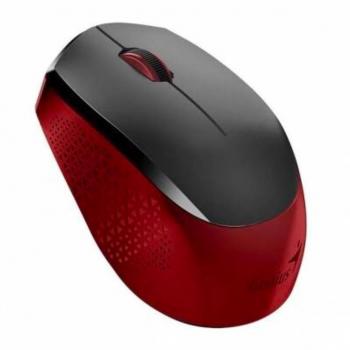 Genius Wireless Mouse NX-8000S / 1600 dpi / silent / schwarz-rot