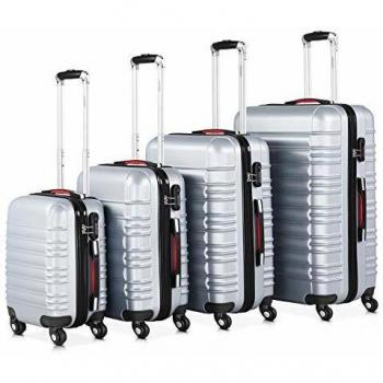 4-Piece Hard Shell Suitcase Set