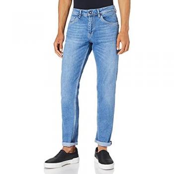 Rusty Neal MELVIN Straight‑Jeans – Herren, Größe 36, Länge 34, Jeansblau, Baumwolle 98 %, Elasthan 2 % –
