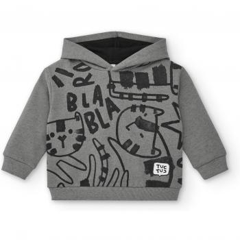 Sudadera Tuc Tuc para Bebé Niño con Capucha y Diseño de Tigres