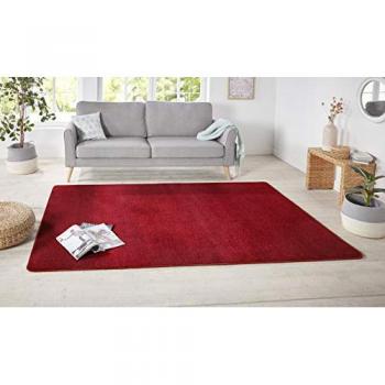 Premium Red Tufted Rug 160 cm × 240 cm