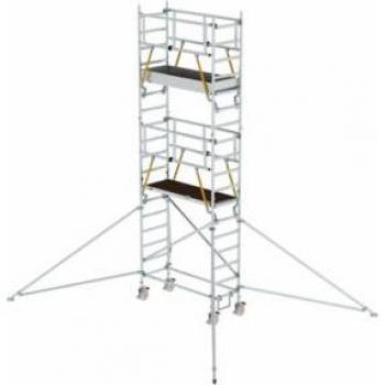 Munk Rollgerüst SG mit Ausleger 0,75 x 1,80 m und 4,47 m Höhe