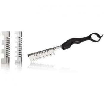 Sfilzino per Capelli con 3 Lame in Acciaio