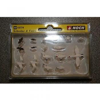 Noch 15774 Swans & Ducks Models (HO Scale)