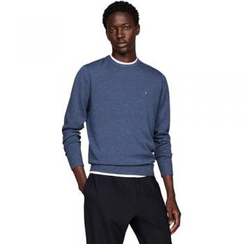 Tommy Hilfiger Pullover Essential MW0MW14748 Dunkelblau Regular Fit