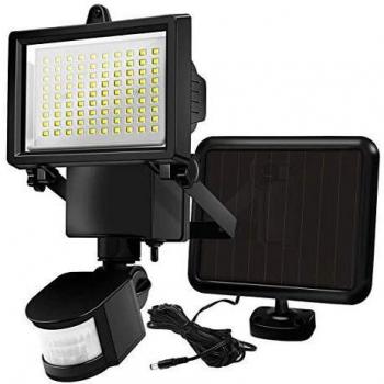 Foco LED Solar con Panel y Movimiento