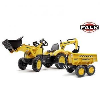 Trator Komatsu Falk para Crianças