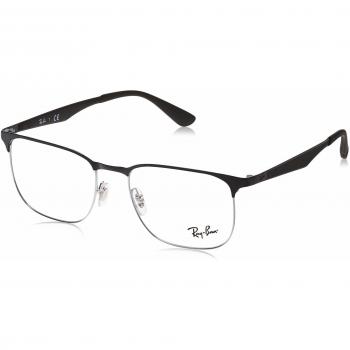 Ray-Ban RX 6363 col. 2861 Occhiali da Vista Unisex Rettangolari Neri