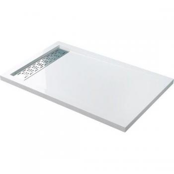 Plancher de douche rectangulaire en acrylique blanc – XE4 – Mai & Mai