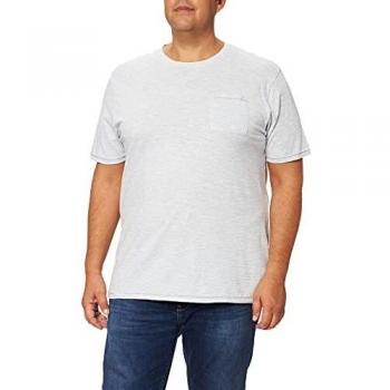 KEY LARGO Herren Election T-Shirt, Rundhals, Weiß-Blau (2007), M