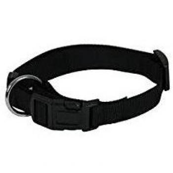 Martin Basic Nylon Halsband Schwarz 40-54 – Hund, Allgemein + Leine