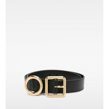 Jacquemus Female Leather Belt, Black, 85 cm