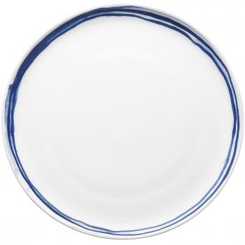 Mesa R2S 1700 Plato Plana 27 cm Elegante Blanco/Azul
